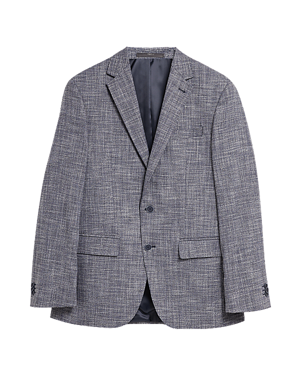 Regular Fit Textured Jacket