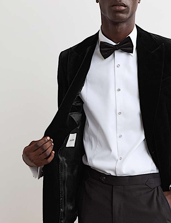 Pure Cotton Velvet Blazer - FR