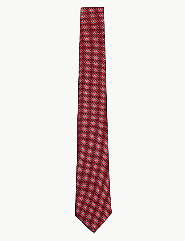 Polka Dot Pure Silk Tie