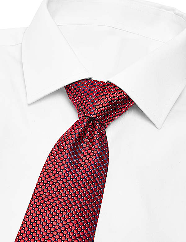 Polka Dot Pure Silk Tie