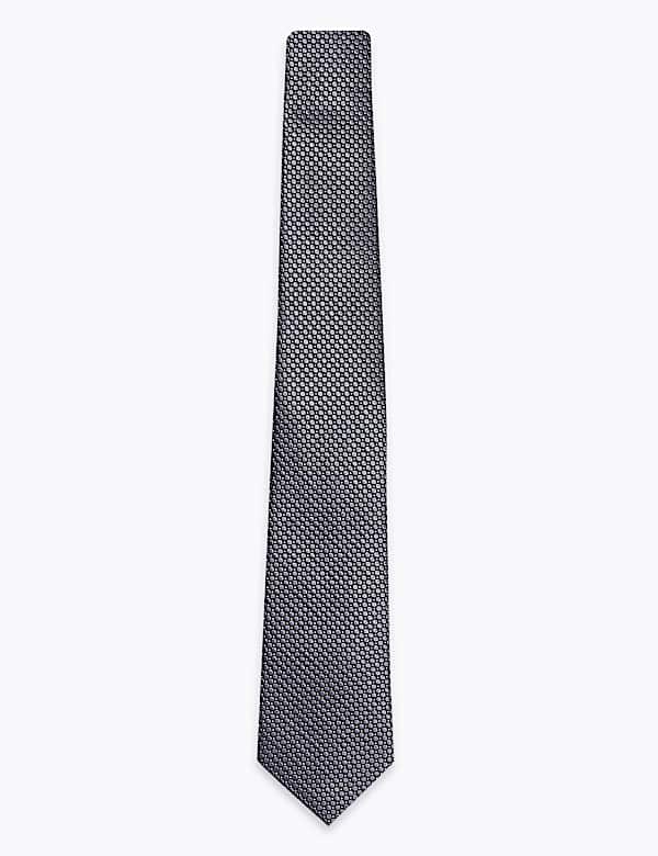 Polka Dot Pure Silk Tie