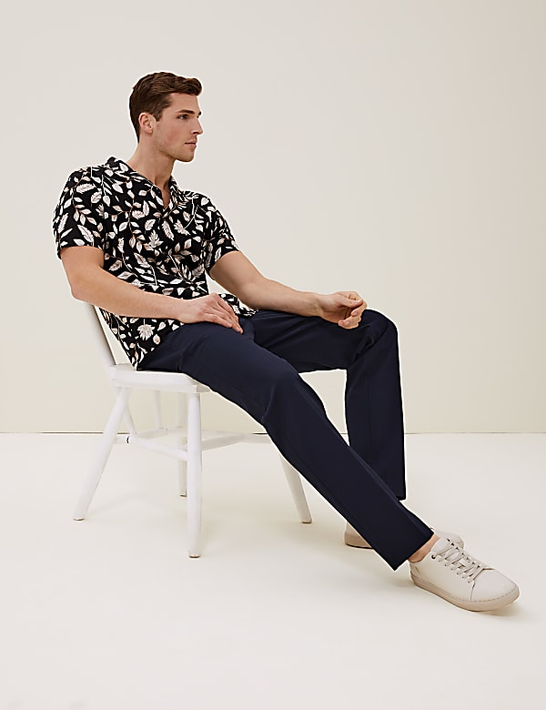 Regular Fit 360 Flex Elasticated Trouser