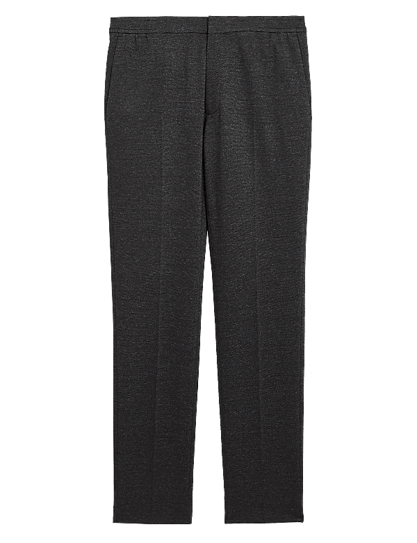 Slim Fit Jersey Elasticated Trousers
