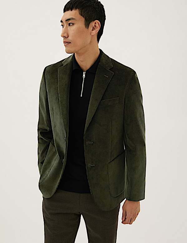 Pure Cotton Cord Jacket