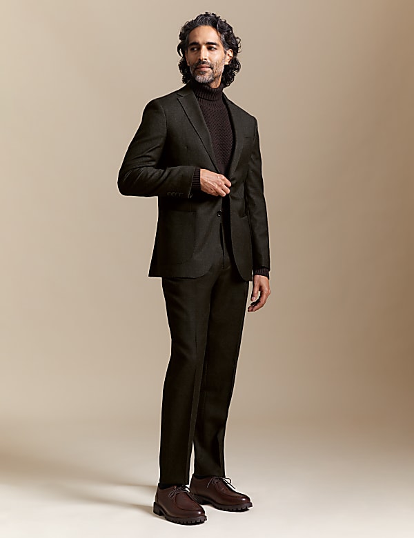 Heritage check blazer deals