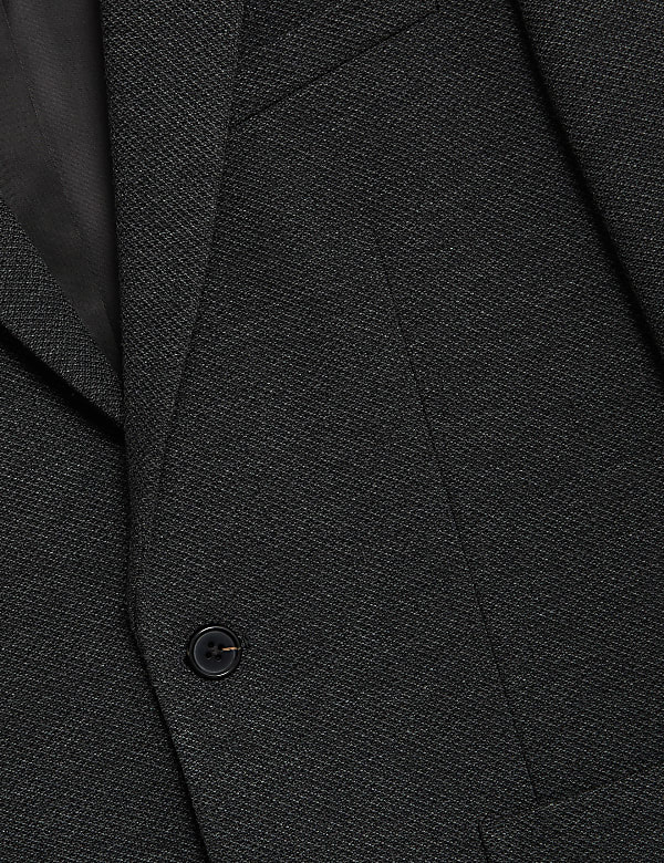 Textured Jersey Blazer