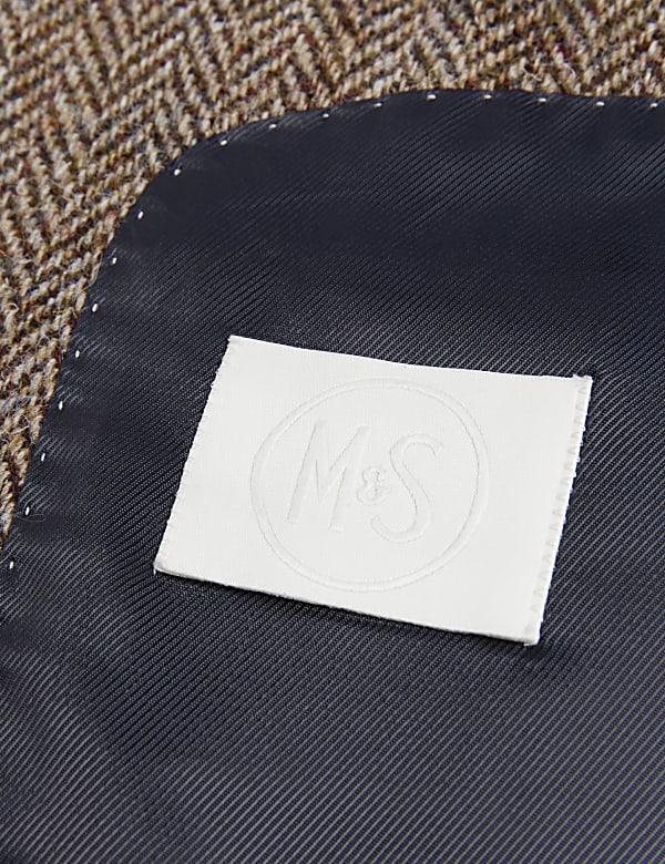 York Tailored Fit Harris Tweed Blazer