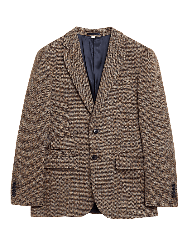 York Tailored Fit Harris Tweed Blazer