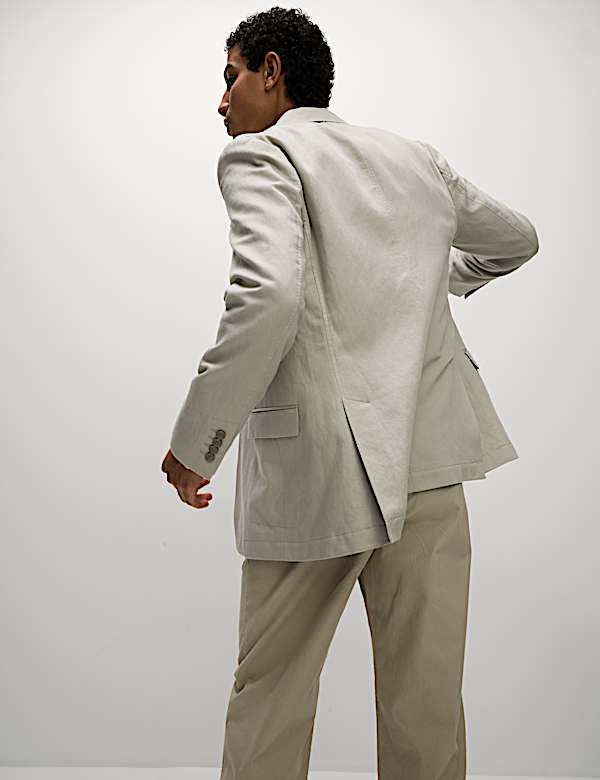 Veste lavée coupe ajustée en coton - LU