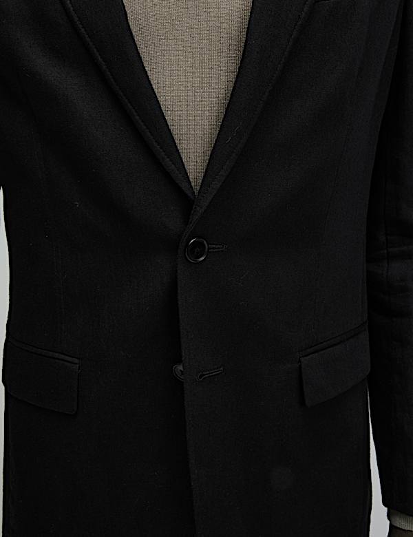 Tailored Fit Cotton Rich Laundered Jacket - BN