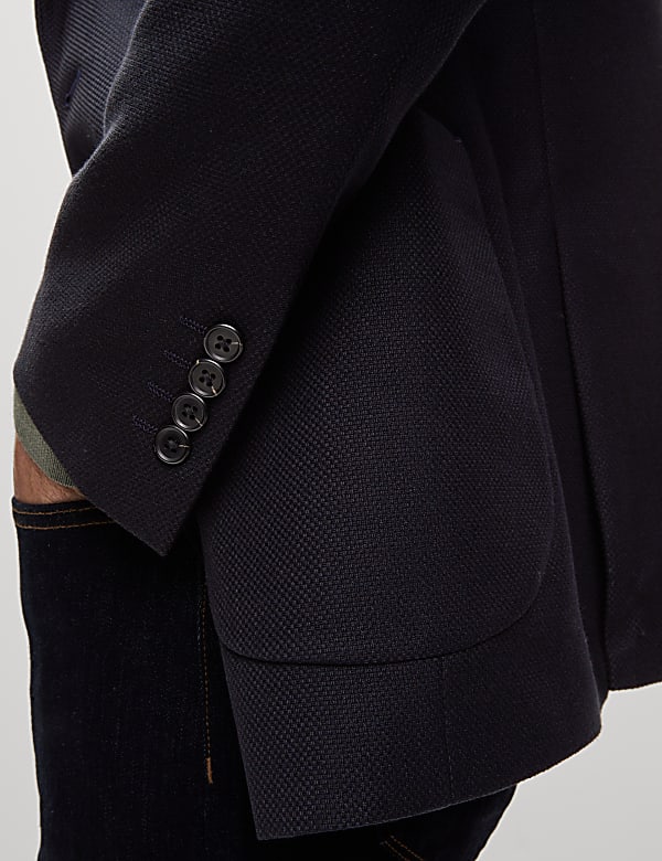 Textured Blazer