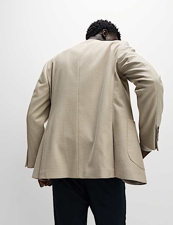 בלייזר סטרץ' בגזרה מחויטת בדוגמת הרינגבון - IL