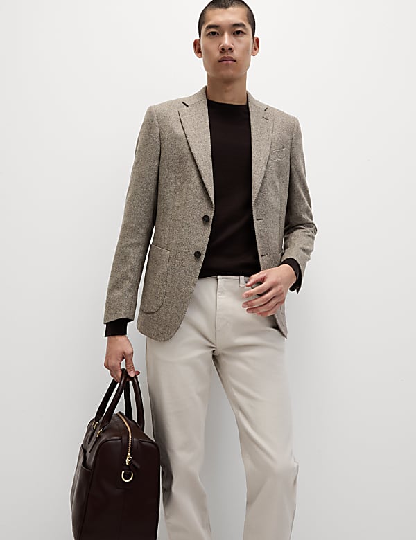 M&s grey blazer deals