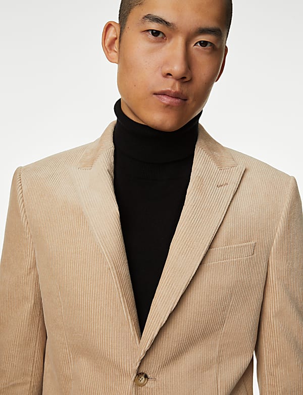 Cotton Rich Cord Blazer - TW