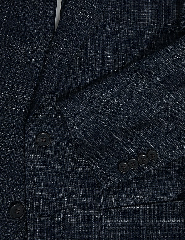 Tailored Fit Check Blazer
