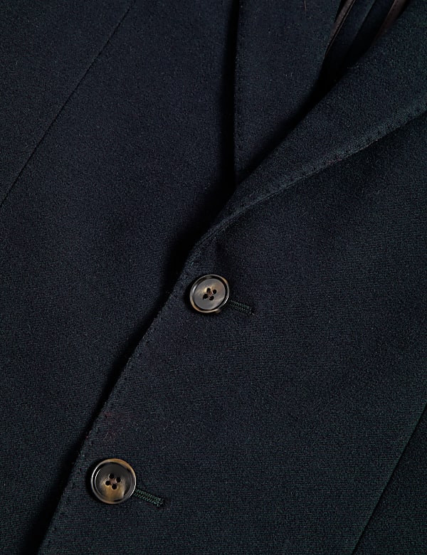 Italian Moleskin Single Breasted Blazer