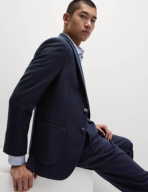 Tailored navy blazer new arrivals