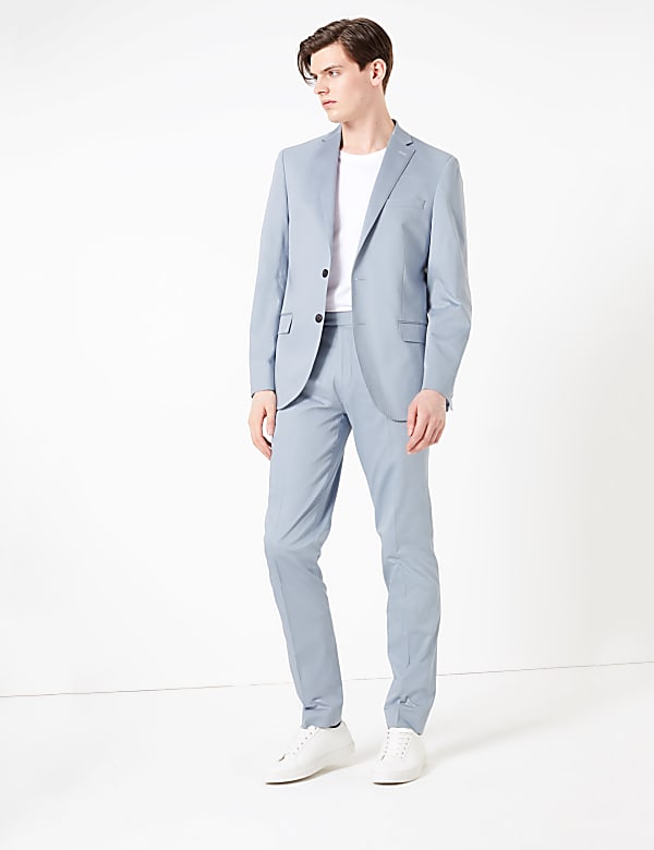 Slim Fit Jacket with Stretch