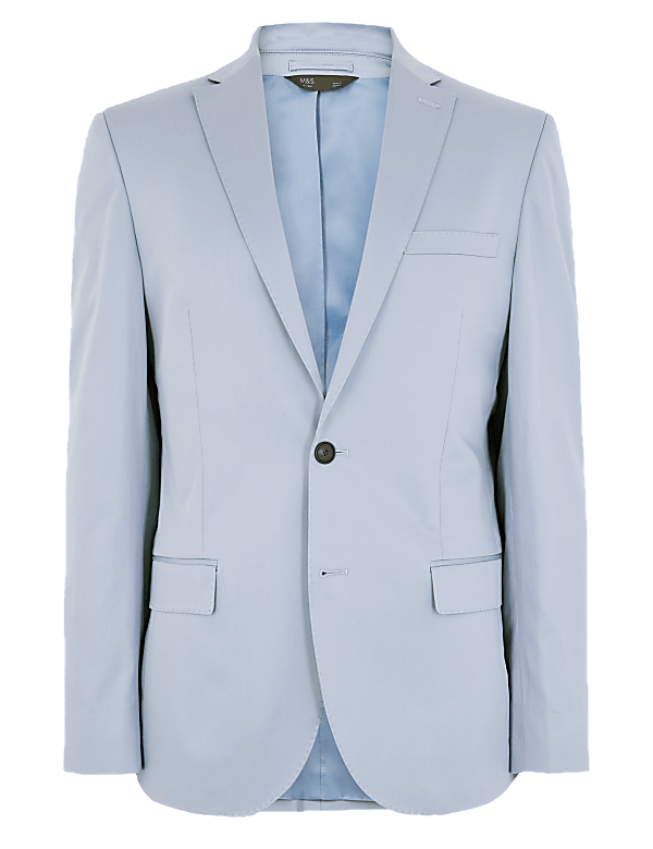 Slim Fit Jacket with Stretch