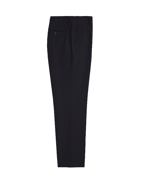 Textured Stretch Trousers