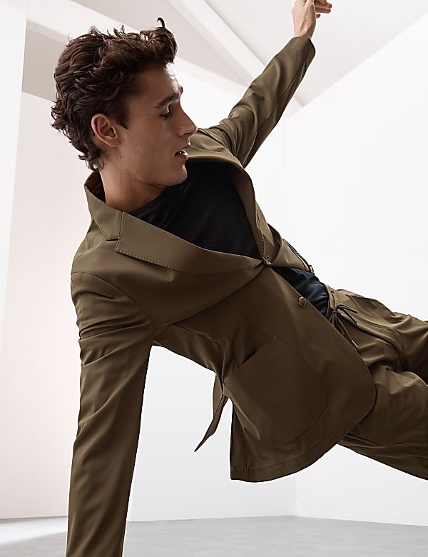 Blazer repliable coupe ajustée - BE