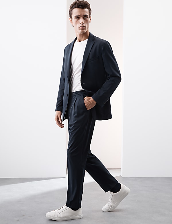 Tailored Fit Packable Suit Trousers