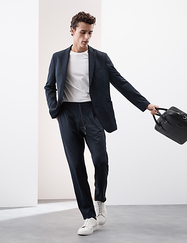 Tailored Fit Packable Suit Trousers