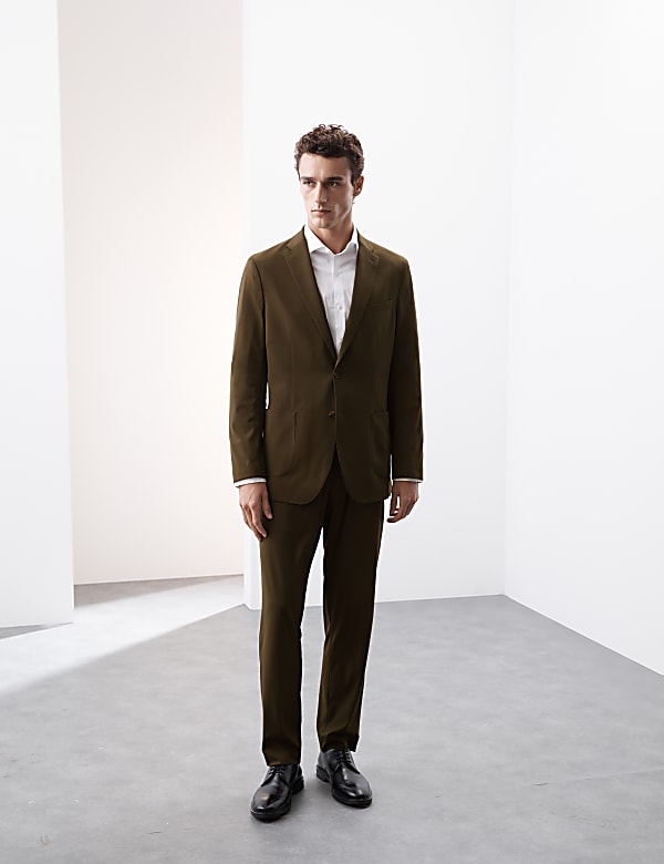 Tailored Fit Packable Suit Trousers