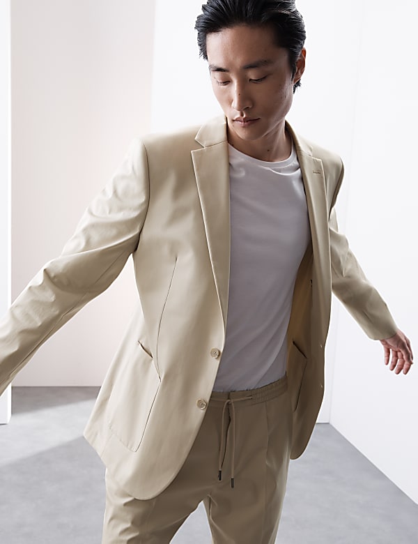 Performance Cotton Blazer