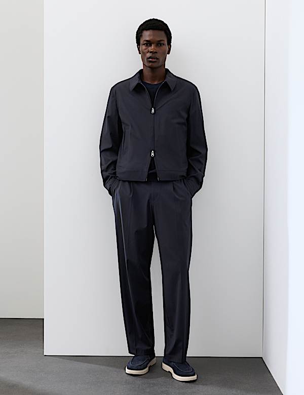 Tailored Fit Performance Harrington Jacket - CA