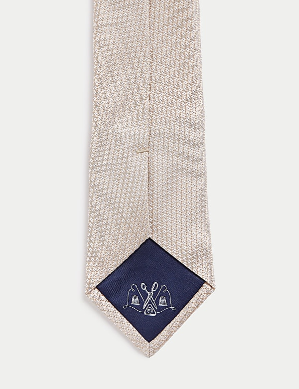 Textured Pure Silk Tie - JO