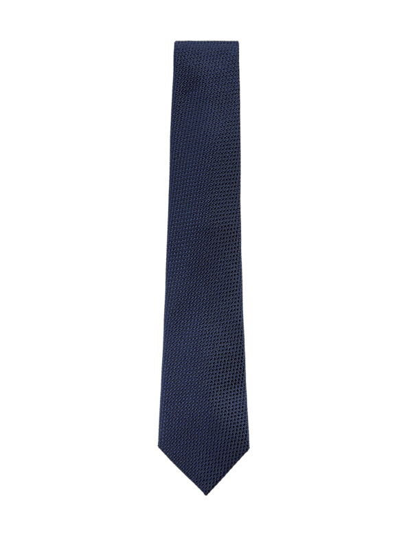 Textured Pure Silk Tie
