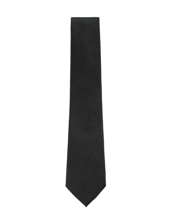 Textured Pure Silk Tie