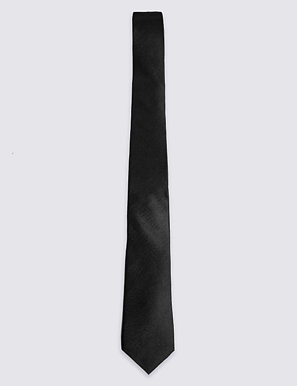 Slim Pure Silk Tie