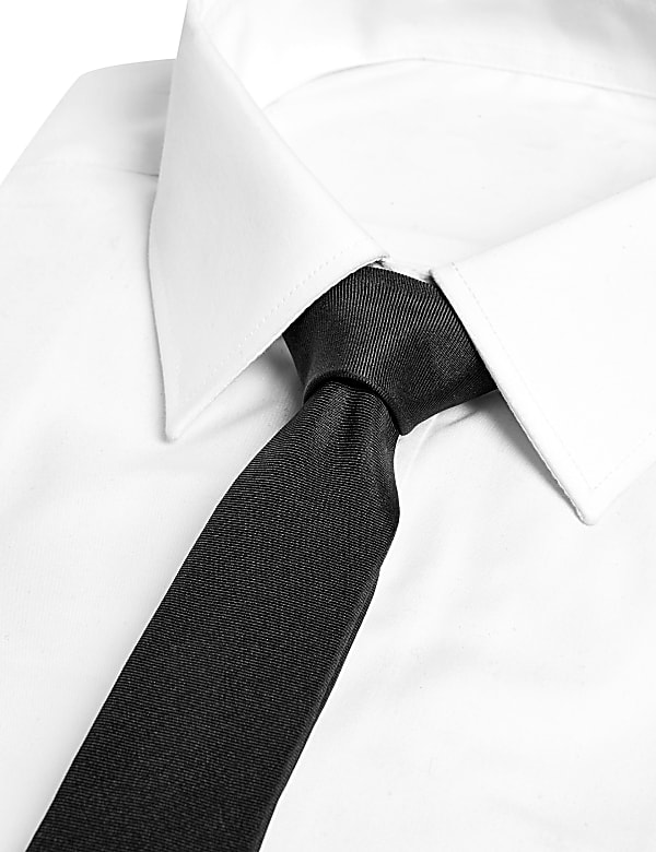 Slim Pure Silk Tie