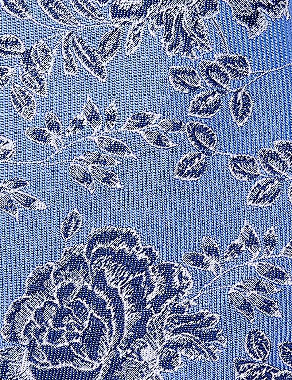 Pure Silk Rose Floral Tie