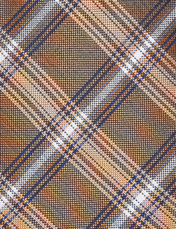 Pure Silk Heritage Check Tie
