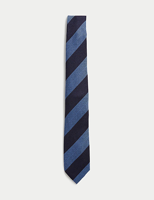 Textured Pure Wool Tie - KG