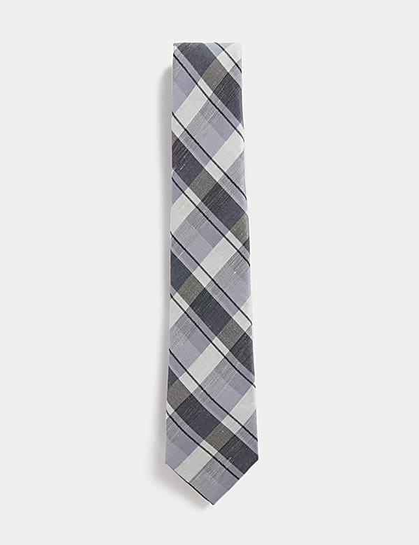 Καρό γραβάτα με υψηλή περιεκτικότητα σε μετάξι - GR