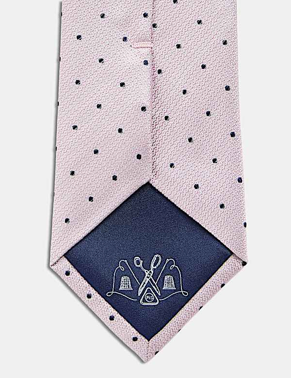 Pure Silk Polka Dot Tie - NL