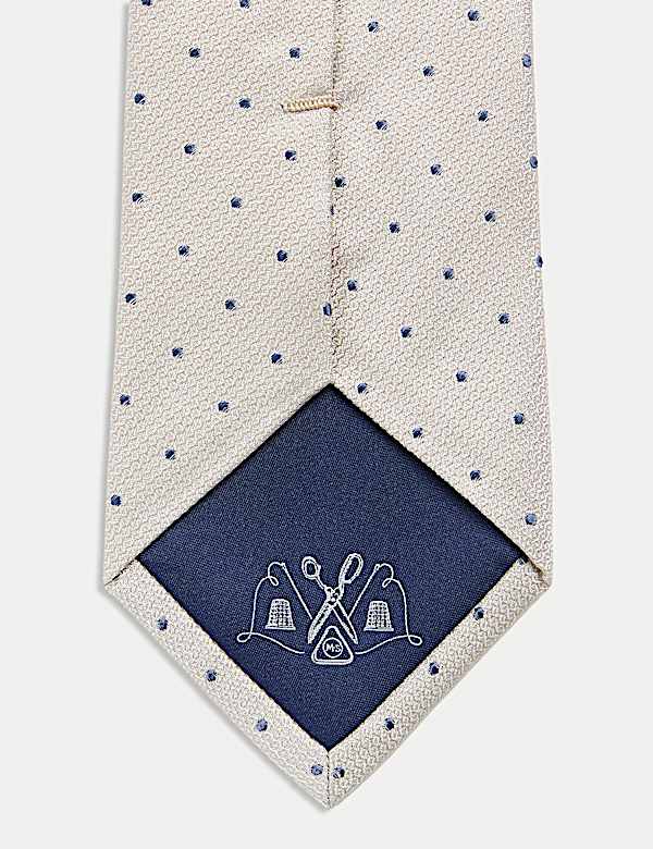 Pure Silk Polka Dot Tie - NL