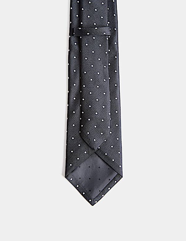 Pure Silk Polka Dot Tie - SE
