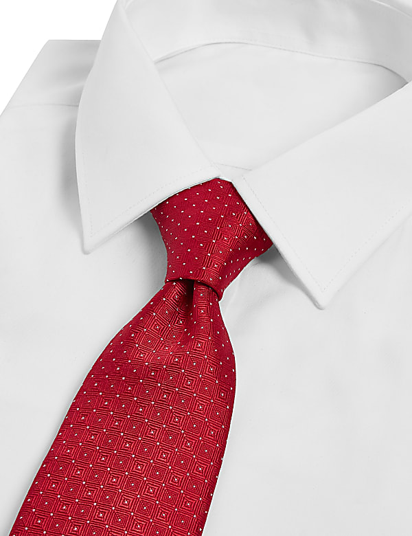 Polka Dot Pure Silk Tie'