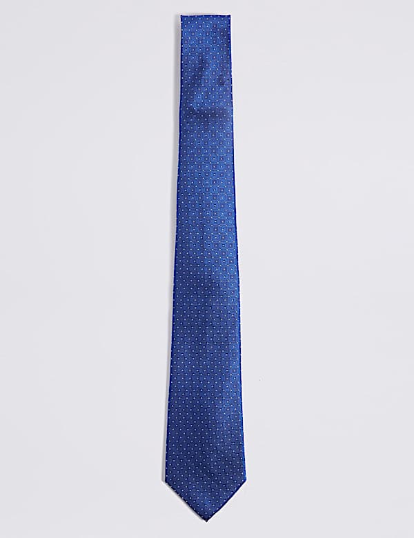 Polka Dot Pure Silk Tie'