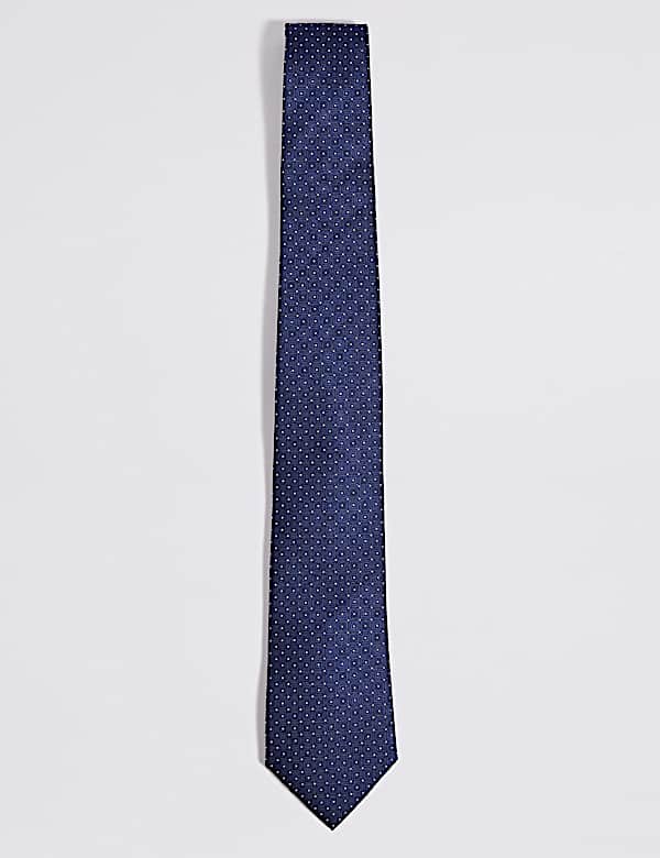 Polka Dot Pure Silk Tie'