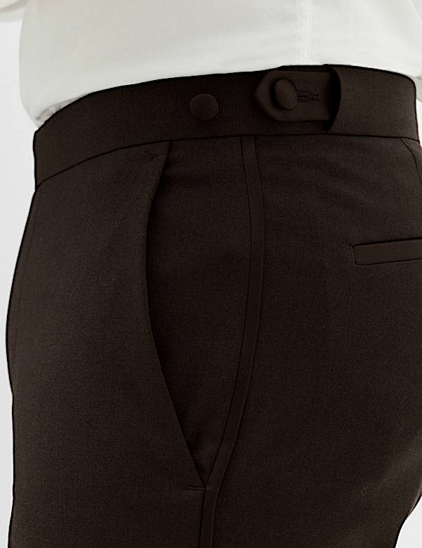 Tailored Fit Tuxedo Trousers - CA