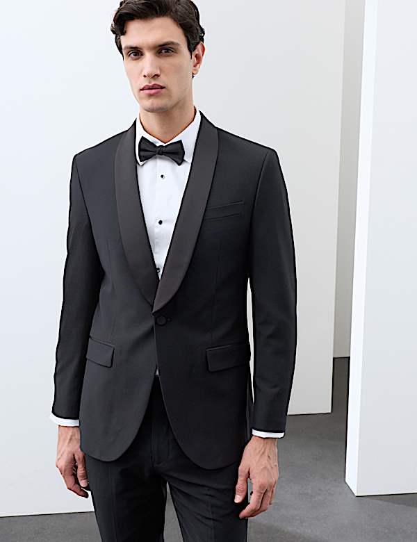 Tailored Fit Performance Tuxedo Jacket