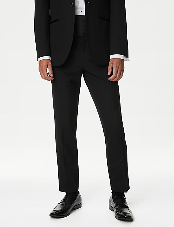 Slim Fit Tuxedo Trousers - RS