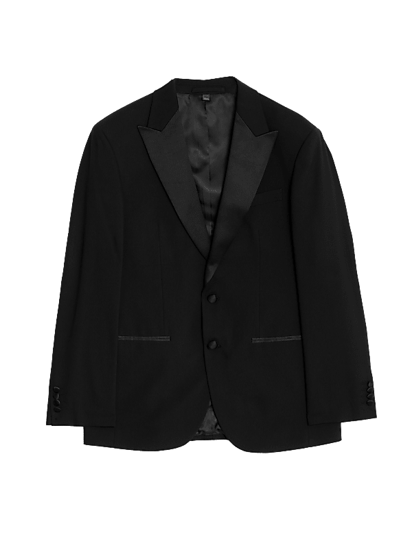 Regular Fit Stretch Tuxedo Jacket