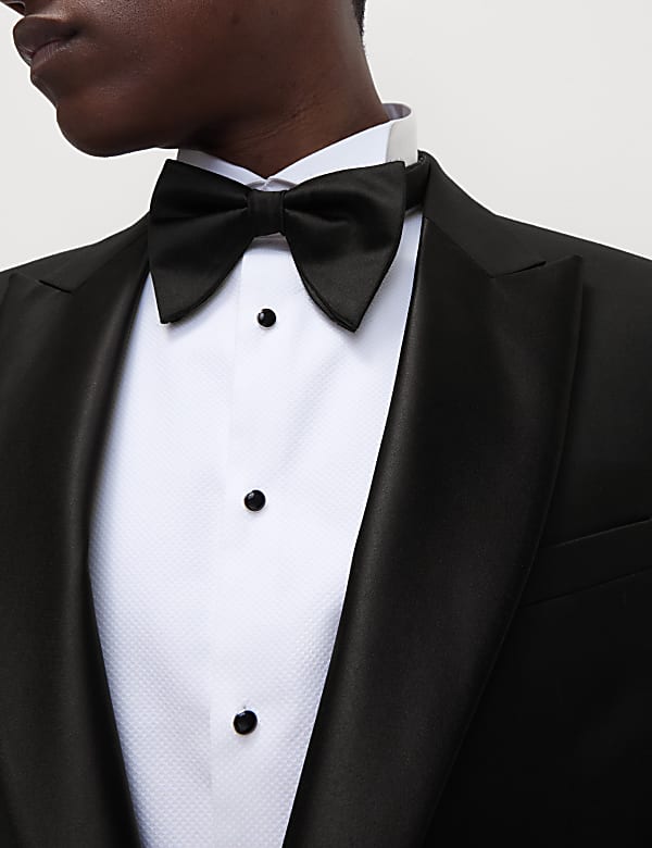 Regular Fit Stretch Tuxedo Jacket